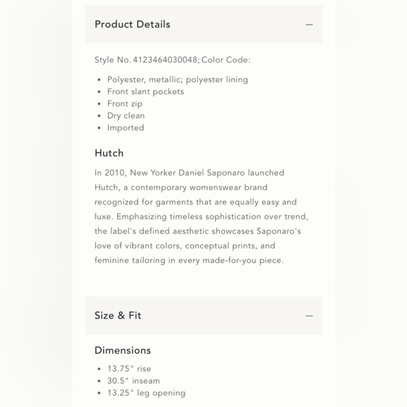 hutch x anthro • plaid wide-leg trousers neutral motif 2 - Picture 9 of 9